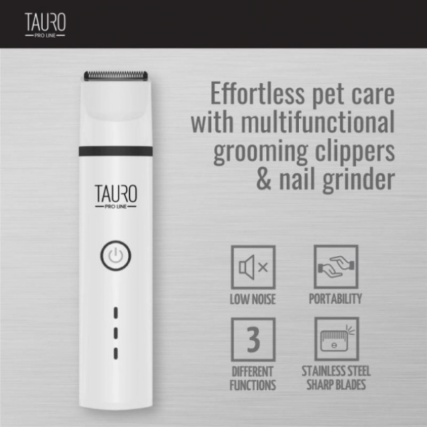 TAURO PRO LINE multifunktionale Schermaschine für die Haustierpflege und Nagelschleifer - ab ca. 15.8 lieferbar